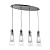 Подвесной светильник Ideal Lux Kuky SP4 Trasparente 023038