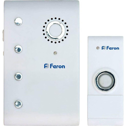 Звонок дверной беспроводной Feron Е367 23674 Звонок дверной беспроводной Feron Е367 23674