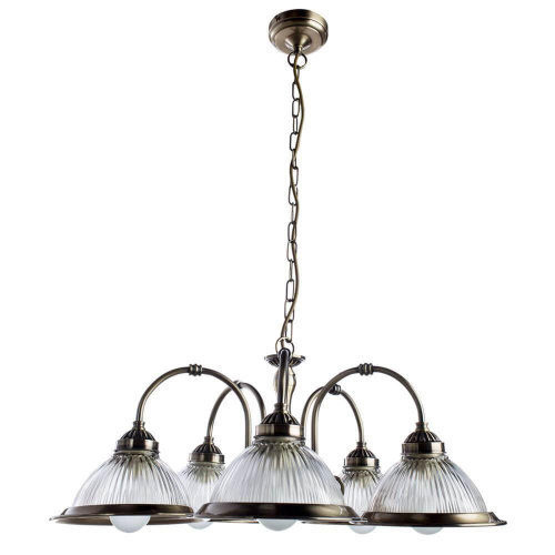 Подвесная люстра Arte Lamp American Diner A9366LM-5AB Подвесная люстра Arte Lamp American Diner A9366LM-5AB
