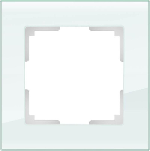 Рамка Werkel Favorit на 1 пост натуральное стекло WL01-Frame-01 4690389060168