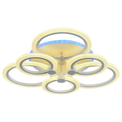 Потолочная светодиодная люстра Profit Light 8076/3+3 WHT