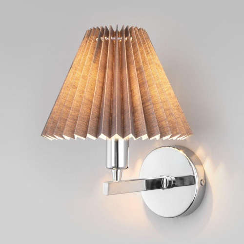 Бра Eurosvet Peony 60136/1 хром/графит Бра Eurosvet Peony 60136/1 хром/графит