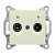 Розетка TV/R проходная Schneider Electric Sedna 4dB SDN3301847