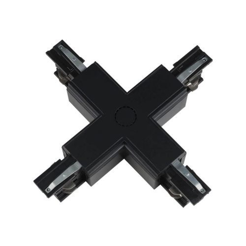 Соединитель для шинопроводов Х-образный Uniel UBX-A41 Black 09748 Соединитель для шинопроводов Х-образный Uniel UBX-A41 Black 09748