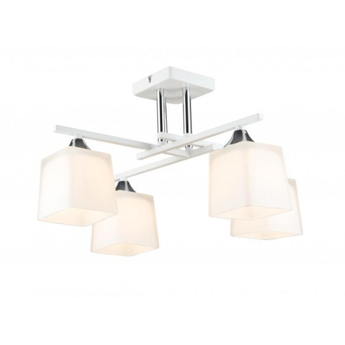 Потолочная люстра IMEX MD.5985-4-S-WH+CH Потолочная люстра IMEX MD.5985-4-S-WH+CH