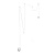 Подвесной светодиодный светильник Ideal Lux Tall SP1 Small Bianco 196794