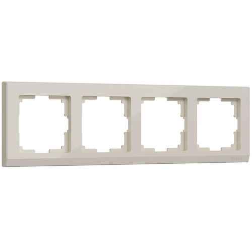 Рамка Werkel Stark на 4 поста слоновая кость WL04-Frame-04-ivory 4690389046537