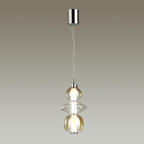 Подвесной светодиодный светильник Odeon Light Monra 4866/8L