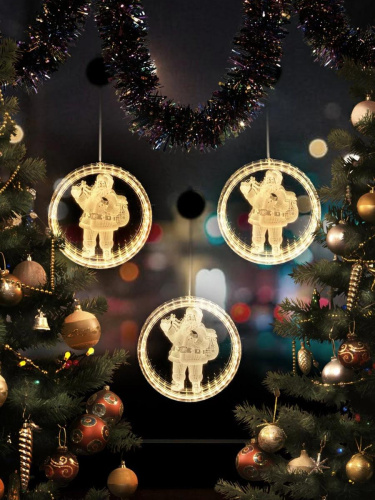 Автономный рождественский светильник Ritter SANTA 3D 3хAAA 29229 6