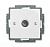 Розетка TV Basic55 альпийский белый 2CKA001724A4276