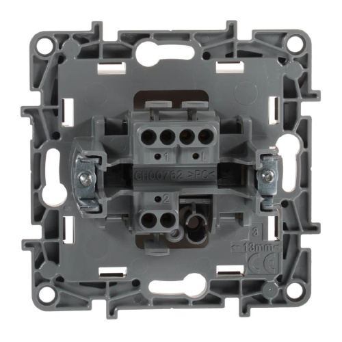 Переключатель одноклавишный Legrand Etika 10A 250V слоновая кость 672305