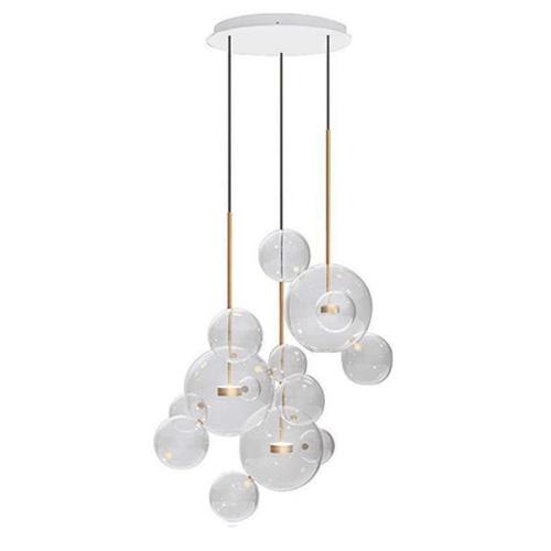 Подвесной светильник 9214P/3R gold