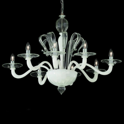 Подвесная люстра Ideal Lux Sogno SP8 Bianco 021447 Подвесная люстра Ideal Lux Sogno SP8 Bianco 021447