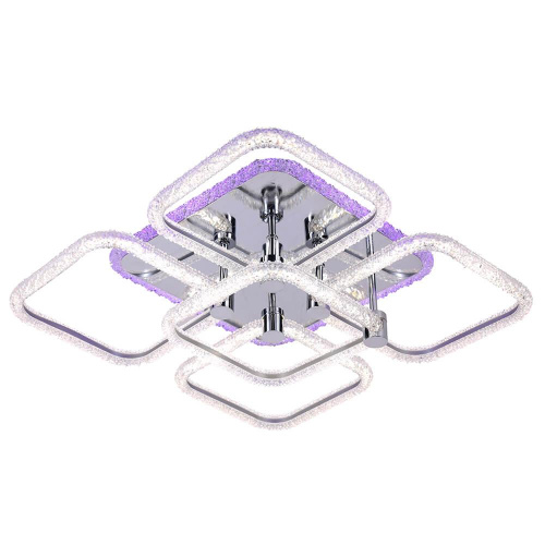 Потолочная светодиодная люстра Profit Light 8049/4+1 CHR