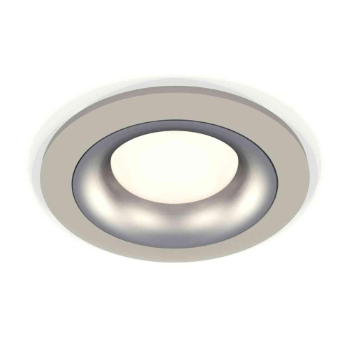 Комплект встраиваемого светильника Ambrella light Techno Spot XC7623004 SGR/MCH серый песок/хром матовый (C7623, N7013)