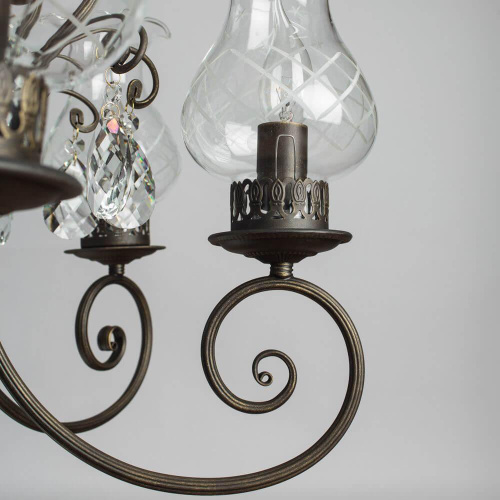 Подвесная люстра Arte Lamp Palermo A2053LM-6BR Подвесная люстра Arte Lamp Palermo A2053LM-6BR