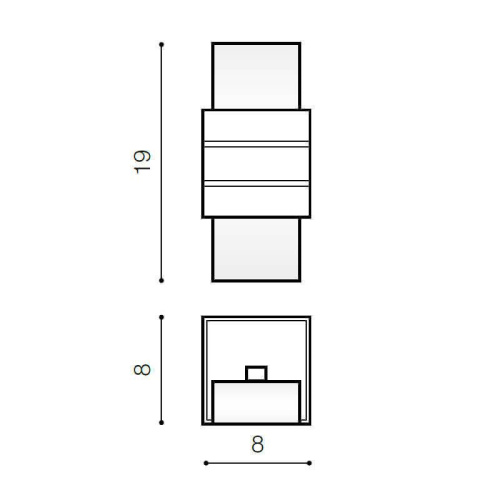 Настенный светильник Azzardo Vidal AZ0862