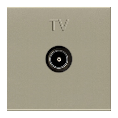 Розетка TV ABB Zenit шампань 2CLA225070N1901