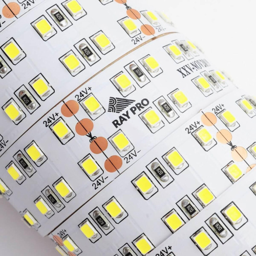 Светодиодная лента Apeyron 38W/m 240Led/m 2835SMD холодный белый 2M 246BL Светодиодная лента Apeyron 38W/m 240Led/m 2835SMD холодный белый 2M 246BL