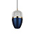 Подвесной светильник LED4U L8754-1 BL