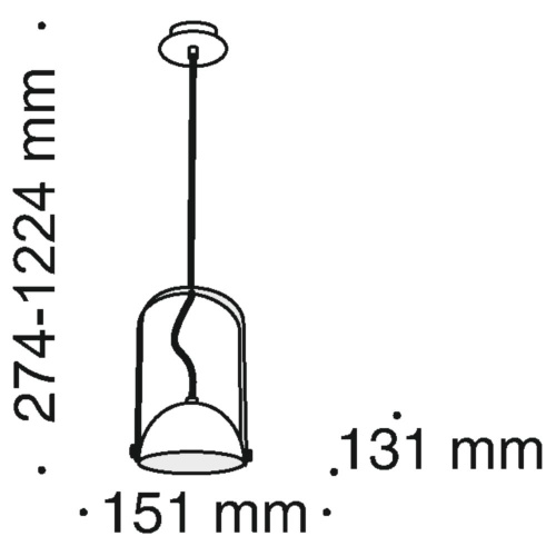 Подвесной светодиодный светильник Maytoni Hygge MOD047PL-L5W3K