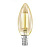 Лампа светодиодная филаментная Eglo E14 4W 2200К янтарь 11557