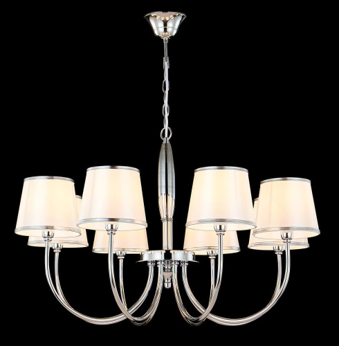 Подвесная люстра Crystal Lux FAVOR SP8 CHROME Подвесная люстра Crystal Lux FAVOR SP8 CHROME