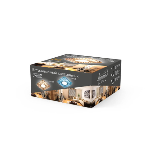 Встраиваемый светильник Gauss Backlight BL029