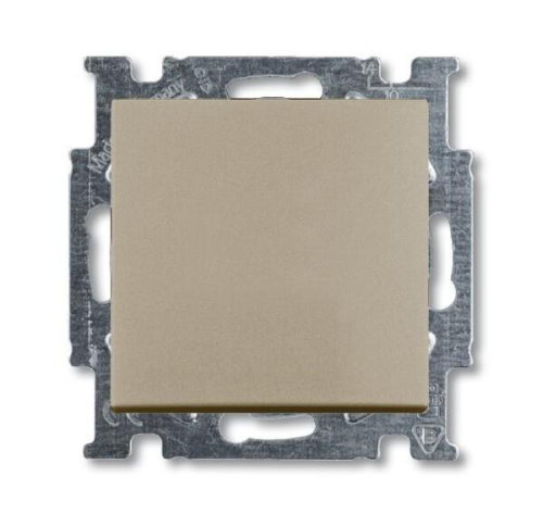 Переключатель одноклавишный перекрестный ABB Basic55 10A 250V шампань 2CKA001012A2172 Переключатель одноклавишный перекрестный ABB Basic55 10A 250V шампань 2CKA001012A2172