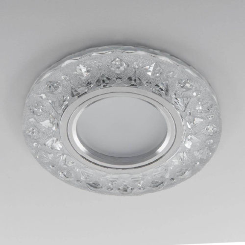 Встраиваемый светильник Elektrostandard 2222 MR16 CL прозрачный a043145