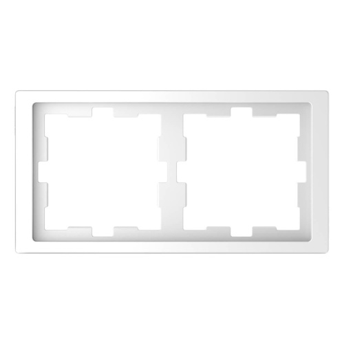 Рамка 2-постовая Schneider Electric Merten D-Life MTN4020-6535