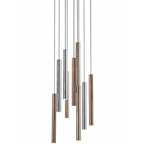 Подвесной светодиодный светильник Zumaline Loya P0461-09C-B5SC