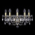 Бра Bohemia Ivele 1406B/5/160/XL G