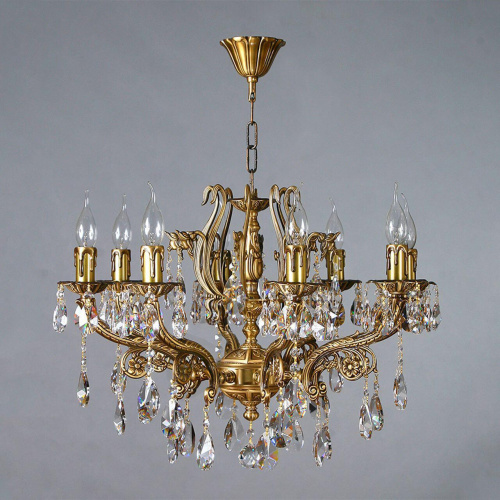 Подвесная люстра Ambiente Ferro 8828/8 AB Tear Drop Подвесная люстра Ambiente Ferro 8828/8 AB Tear Drop