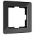 Рамка Werkel Acrylic на 1 пост черный W0012708 4690389184826