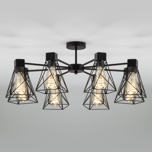 Потолочная люстра Eurosvet 70107/8 черный