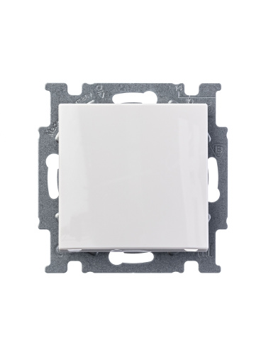 Выключатель одноклавишный ABB Basic55 10A 250V альпийский белый 2CKA001012A2139 Выключатель одноклавишный ABB Basic55 10A 250V альпийский белый 2CKA001012A2139