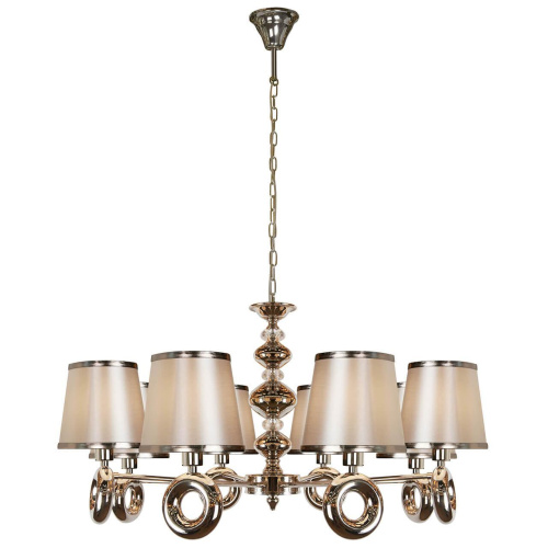 Подвесная люстра iLamp Brooklyn P2401-8 Nickel Подвесная люстра iLamp Brooklyn P2401-8 Nickel