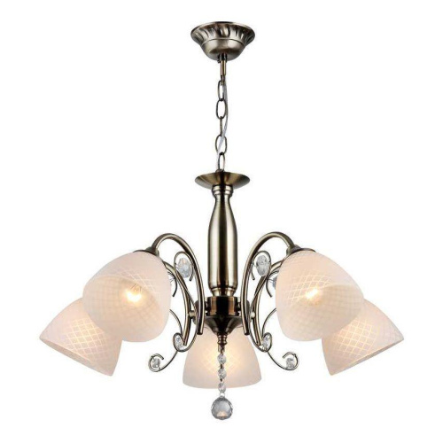 Подвесная люстра IMEX MD.0654-5-P AB Подвесная люстра IMEX MD.0654-5-P AB