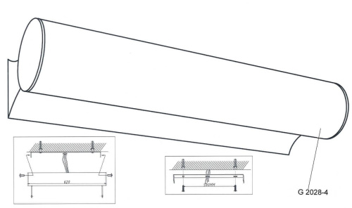 Подсветка для зеркал Odeon Light Walli Tube 2028/4W