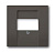 Накладка для розеток громкоговорителя 0247, 0248, Basic 55, ch?teau-black