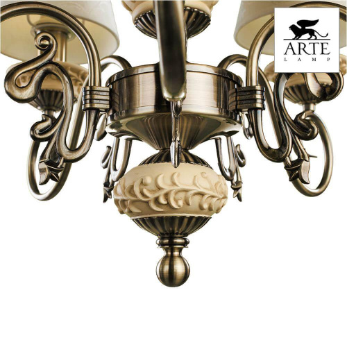 Подвесная люстра Arte Lamp Ivory A9070LM-5AB Подвесная люстра Arte Lamp Ivory A9070LM-5AB