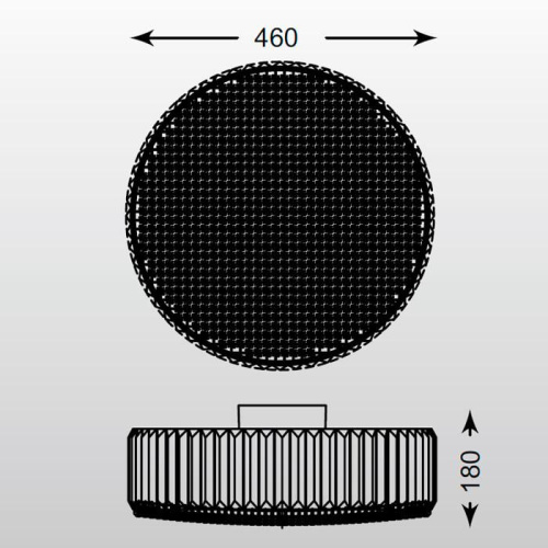 Потолочный светильник Zumaline Prince C0360-05B-F4AC