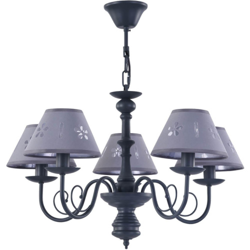 Подвесная люстра Freya Emily FR2537PL-05GR Подвесная люстра Freya Emily FR2537PL-05GR
