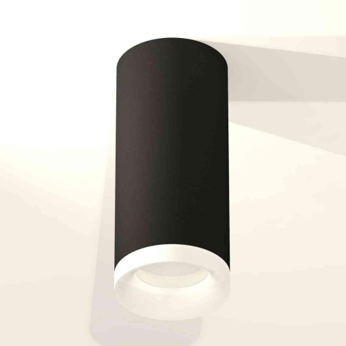 Комплект накладного светильника Ambrella light Techno Spot XS7443015 SBK/FR черный песок/белый матовый (C7443, N7165)