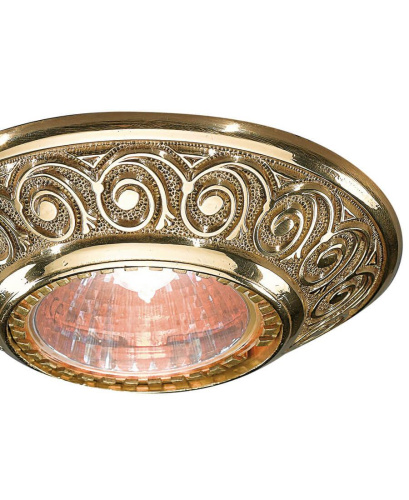 Встраиваемый светильник Reccagni Angelo SPOT 7102 oro