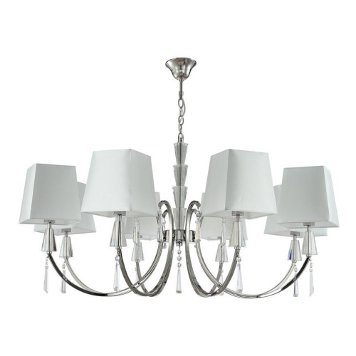 Подвесная люстра Crystal Lux Marsela SP-PL8 Nickel Подвесная люстра Crystal Lux Marsela SP-PL8 Nickel