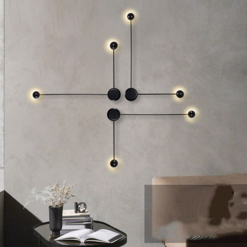 Бра Pin Wall Light C Black By Imperiumloft