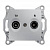 Розетка TV/R проходная Schneider Electric Sedna 4dB SDN3301860