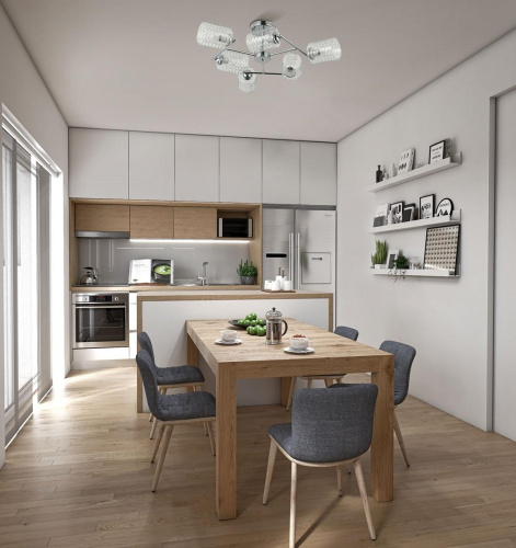 Потолочная люстра De Markt City Акцент 680012006